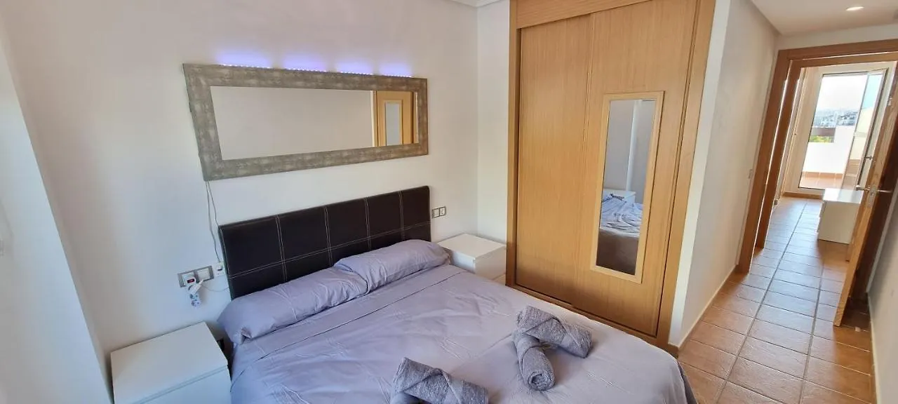 شقة Homes Of Spain, Atico Lomas Del Mar V Con Vistas Al Mar Y Solarium Grande, Wifi Playas de Vera إسبانيا